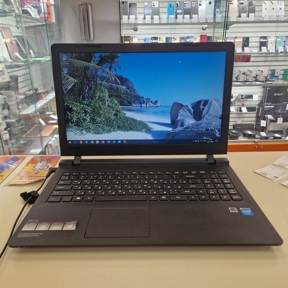 Ноутбук Lenovo B50-10; Celeron N2840, HD Graphics, 2 Гб, 120 Гб