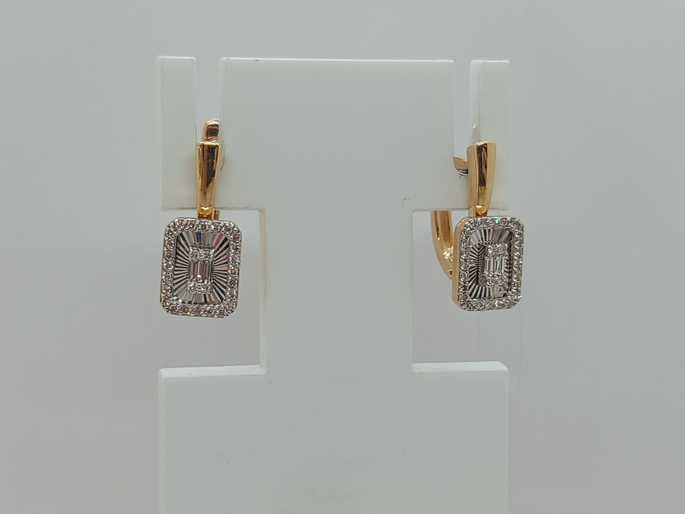 СЕРЬГИ БРИЛЛИАНТ (Au 585)