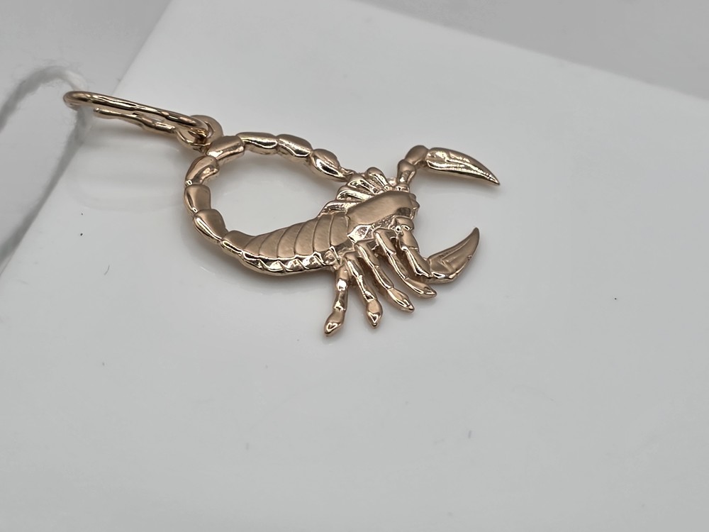 ПОДВЕСКА ЗНАК ЗОДИАКА СКОРПИОН Au 585