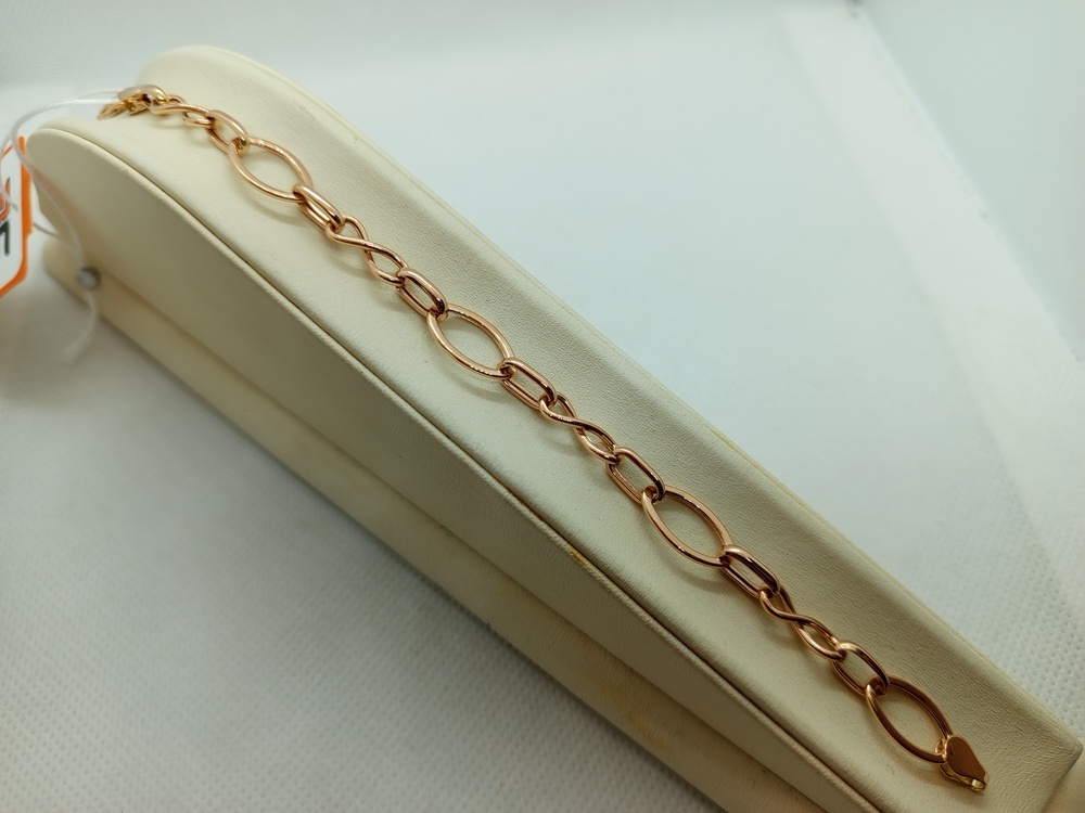 БРАСЛЕТ ПУСТОТЕЛЫЙ Фантазия Au 585