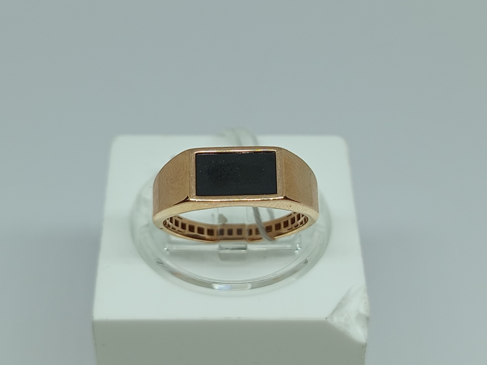 ПЕЧАТКА С КАМНЕМ (Au 375)