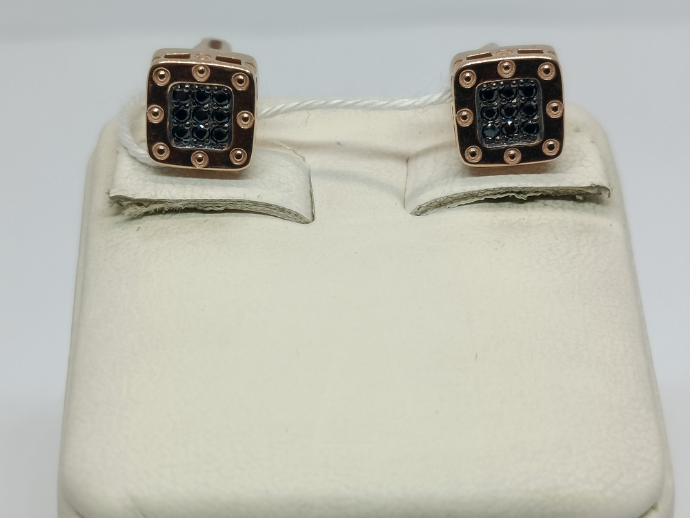 СПУС585 СЕРЬГИ ПУСЕТЫ (Au 585)