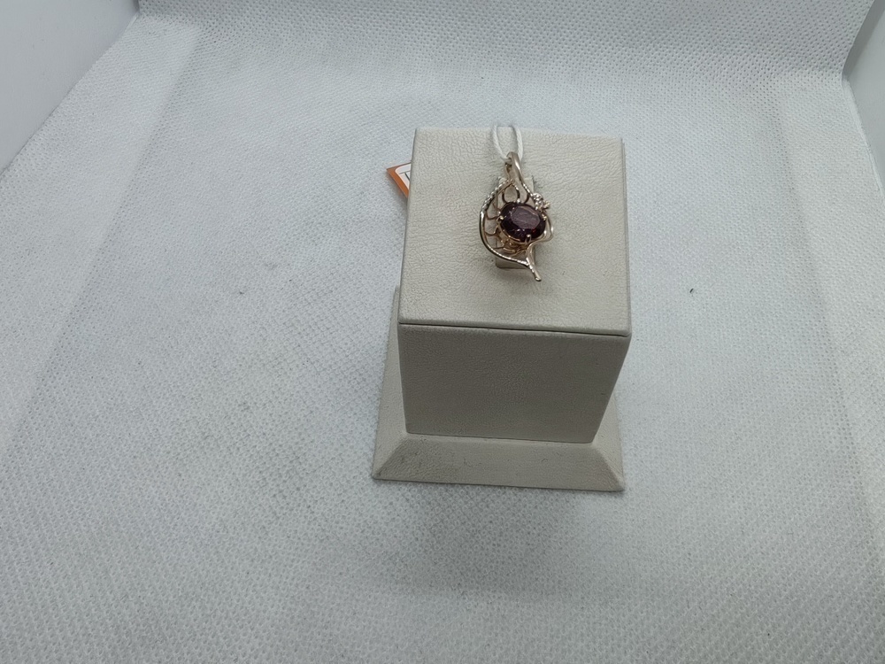 ПОДКМИ585 ПОДВЕСКА С КАМНЯМИ (Au 585)