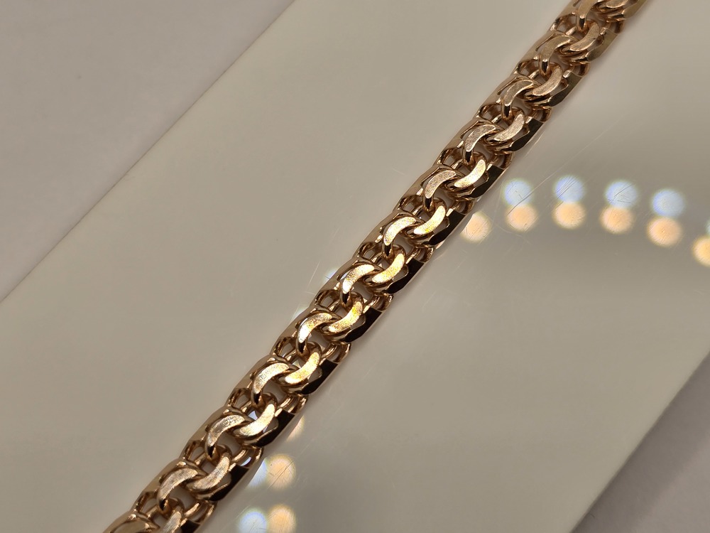 БРАСЛЕТ ПОЛНОВЕСНЫЙ Бисмарк (Au 585)