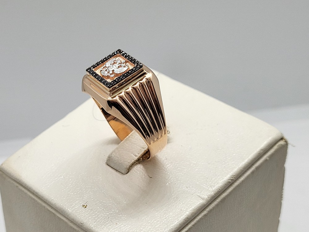 КОЛЬЦО С КАММНЯМИ (Au 585)