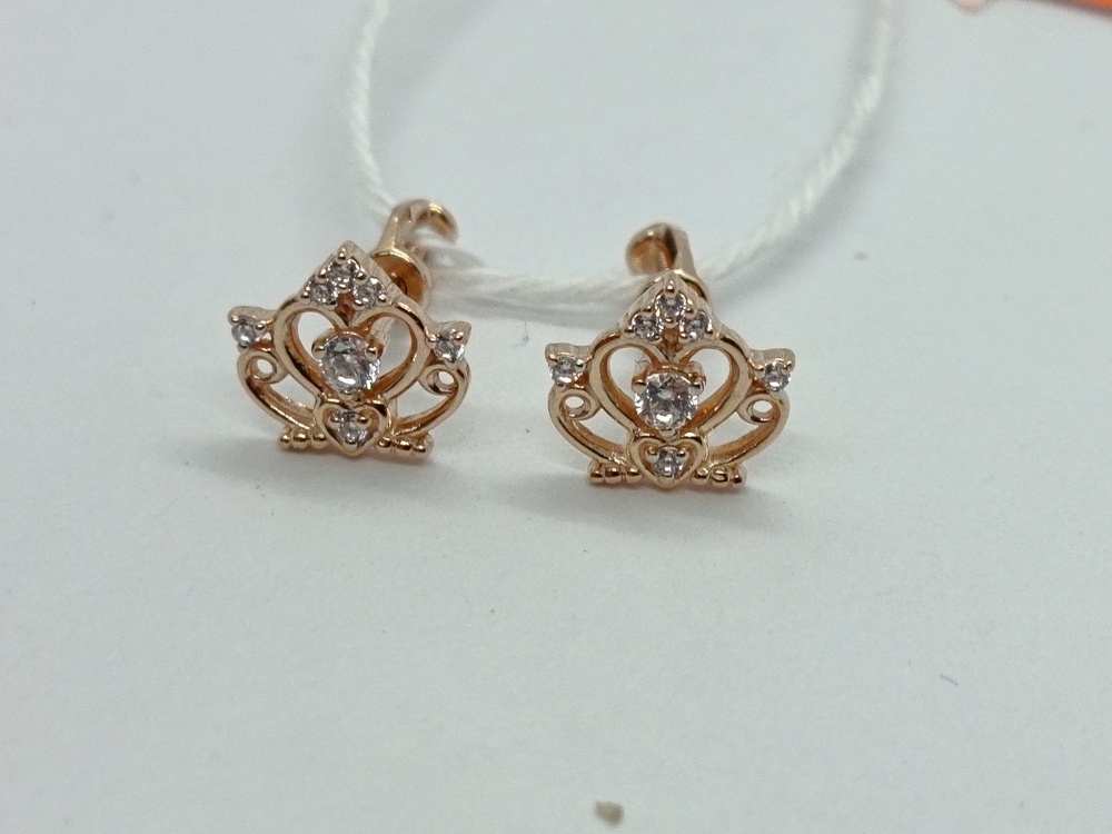 СЕРЬГИ ПУСЕТЫ (Au 585)