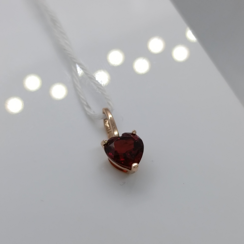 ПОДКМ585 ПОДВЕСКА С КАМНЕМ (Au 585)