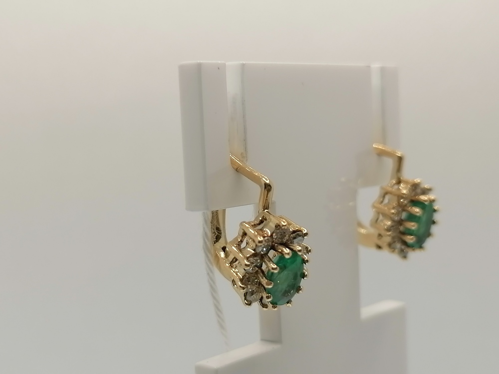 СЕРЬГИ БРИЛЛИАНТ (Au 585)