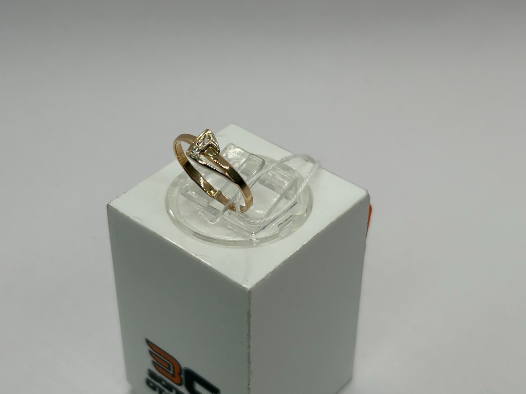 КОЛКМИ585 КОЛЬЦО С КАМНЯМИ (Au 585)