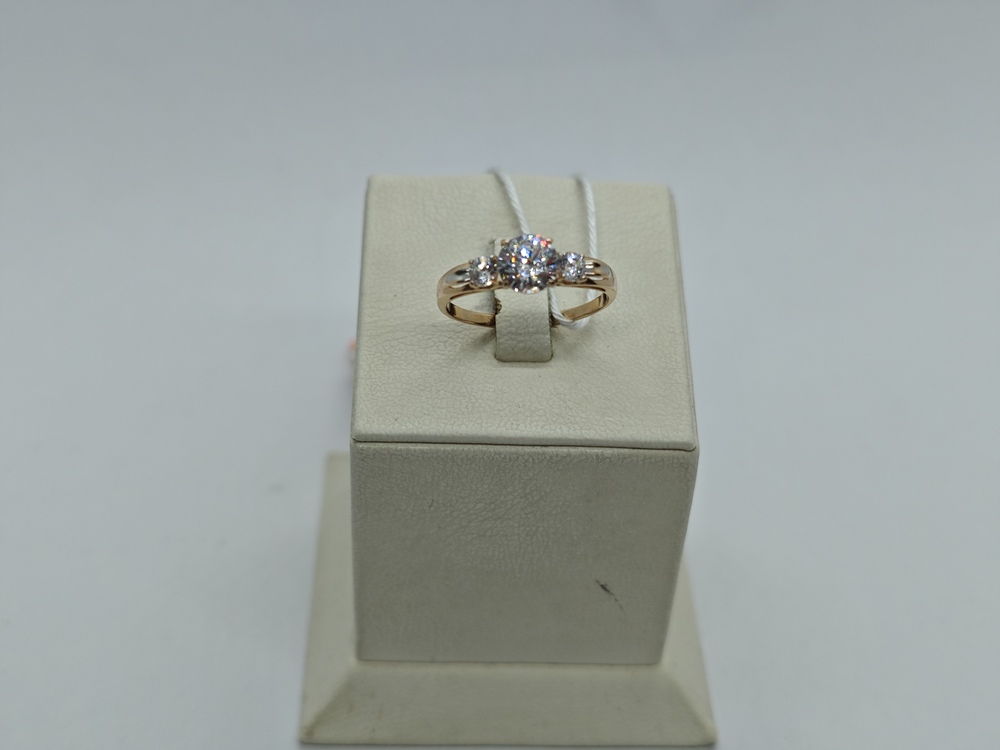 КОЛКМИ585 КОЛЬЦО С КАМНЯМИ (Au 585)
