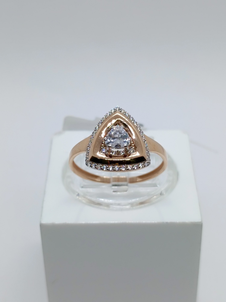 КОЛЬЦО С КАМНЯМИ (Au 585) КОЛЬЦО С КАМНЯМИ (Au 585)