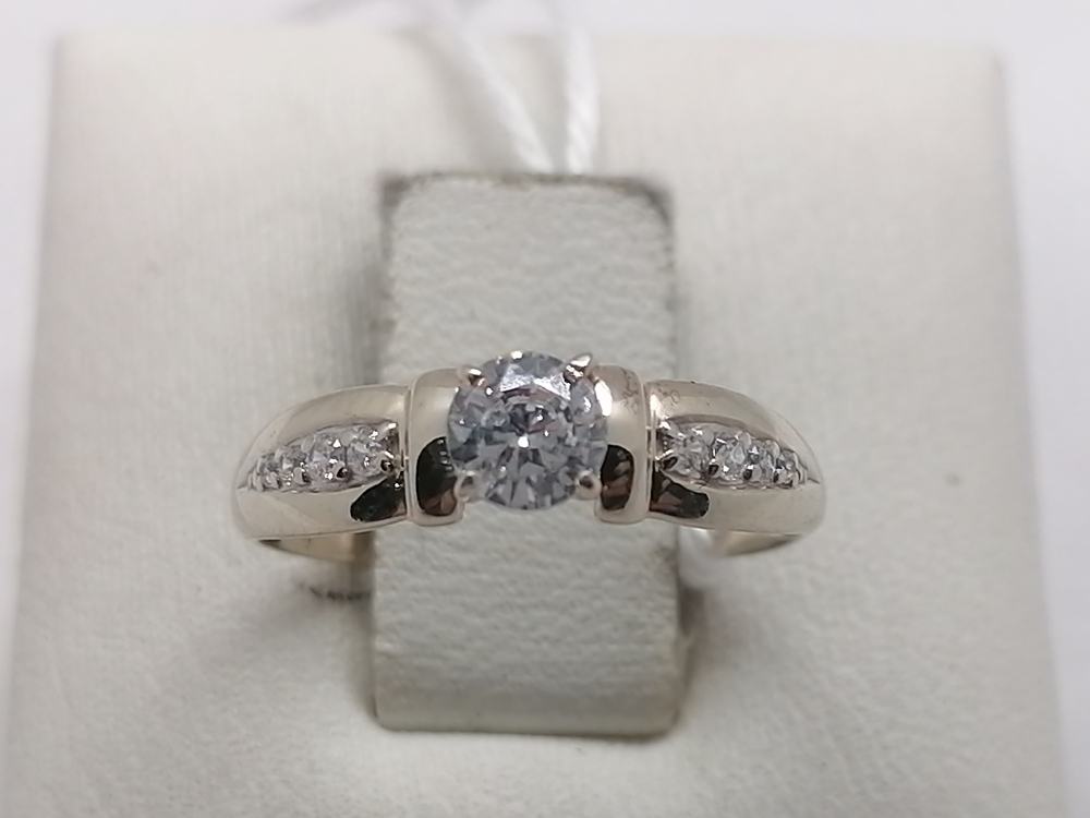 КОЛКМИ585 КОЛЬЦО С КАМНЯМИ (Au 585)