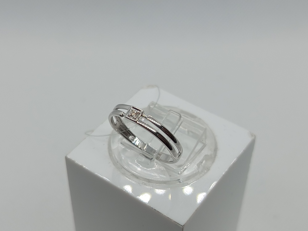 КОЛЬЦО БРИЛЛИАНТ (Ag 925)