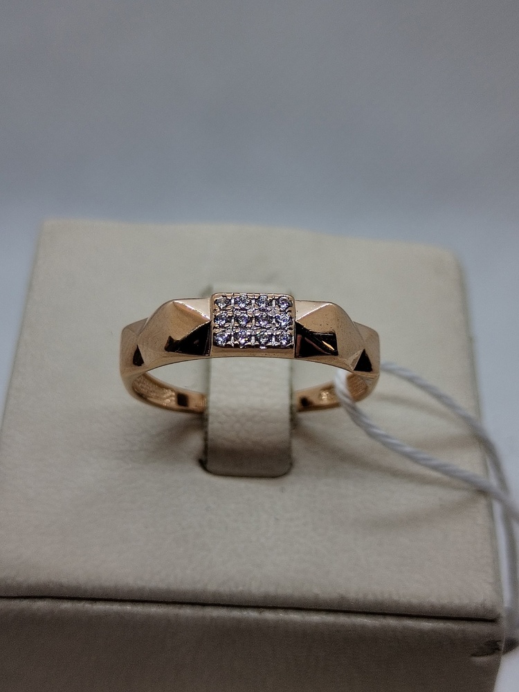 КОЛКМИ585 КОЛЬЦО С КАМНЯМИ (Au 585)
