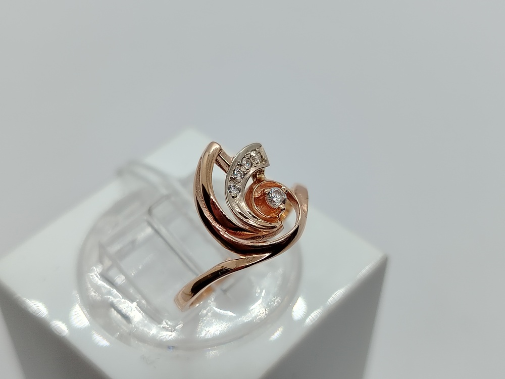 КОЛКМИ585 КОЛЬЦО С КАМНЯМИ (Au 585)