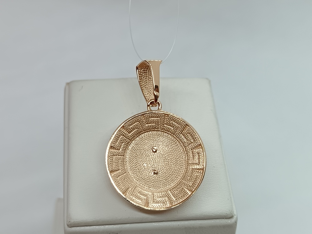 0305048 ПОДВЕСКА БЕЗ КАМНЯ (Au 585)