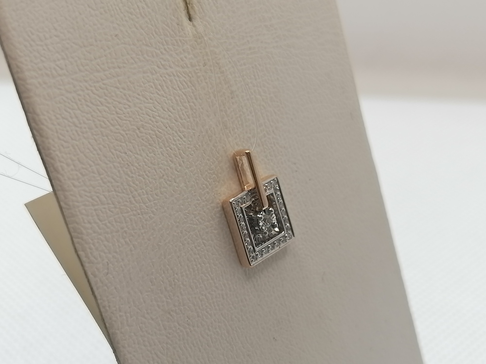 ПОДВЕСКА БРИЛЛИАНТ (Au 585)