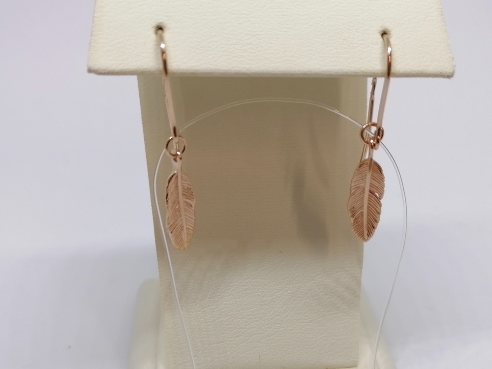 СЕРЬГИ БЕЗ КАМНЯ (Au 585)