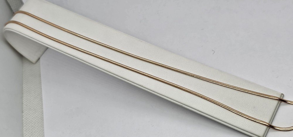 ЦЕПЬ ПОЛНОВЕСНАЯ Жгут(снейк) (Au 585)