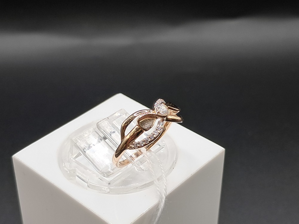 КОЛКМИ585 КОЛЬЦО С КАМНЯМИ (Au 585)