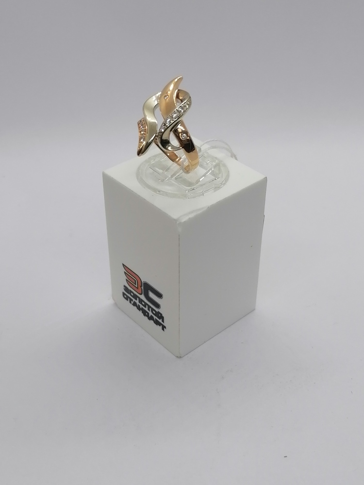 КОЛКМИ585 КОЛЬЦО С КАМНЯМИ (Au 585)