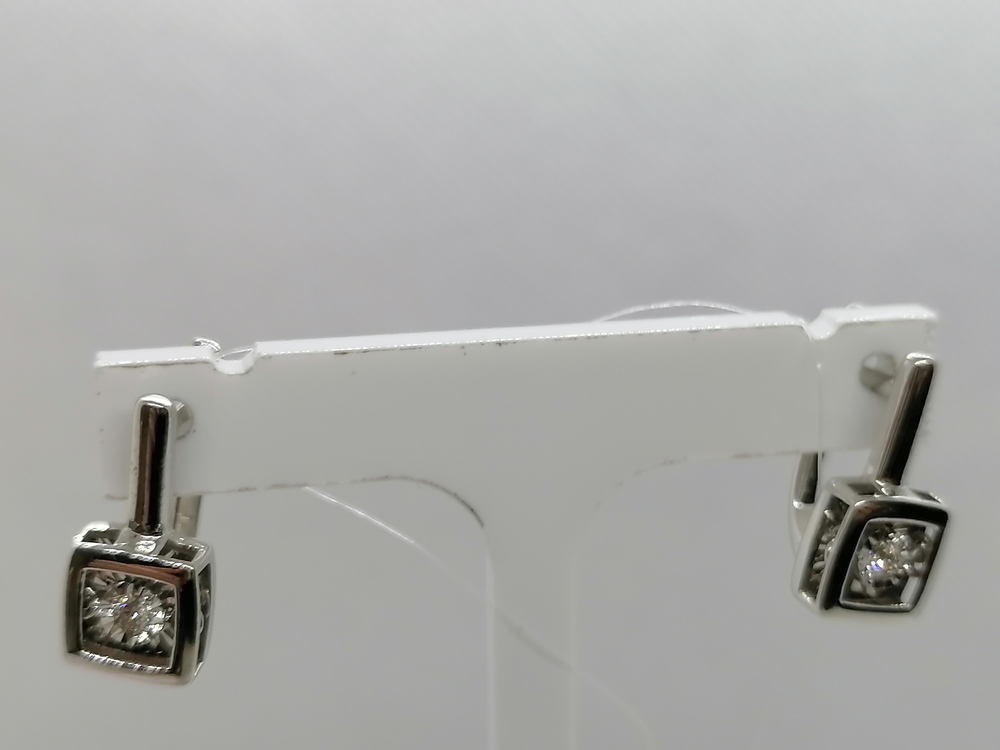 СЕРЬГИ БРИЛЛИАНТ (Au 585)