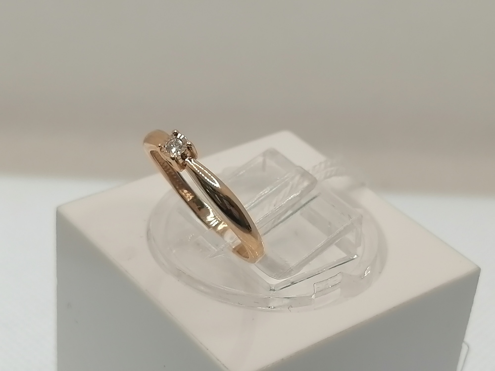 КОЛЬЦО БРИЛЛИАНТ Au 585