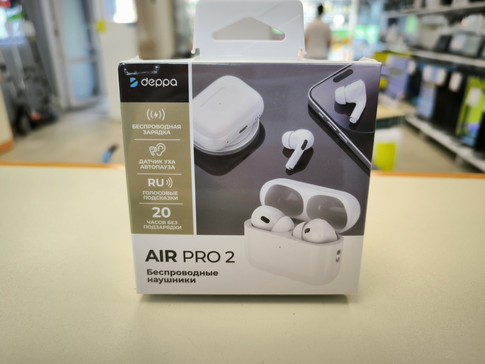 Наушники беспроводные Deppa 44167 Air Pro 2