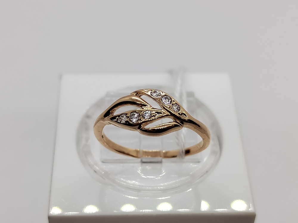 КОЛКМИ585 КОЛЬЦО С КАМНЯМИ (Au 585)