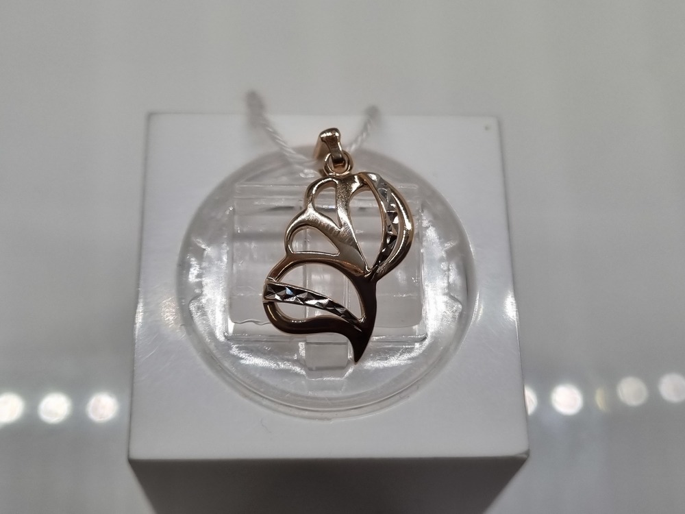 ПОДВЕСКА БЕЗ КАМНЯ Au 585 ПОДВЕСКА БЕЗ КАМНЯ Au 585