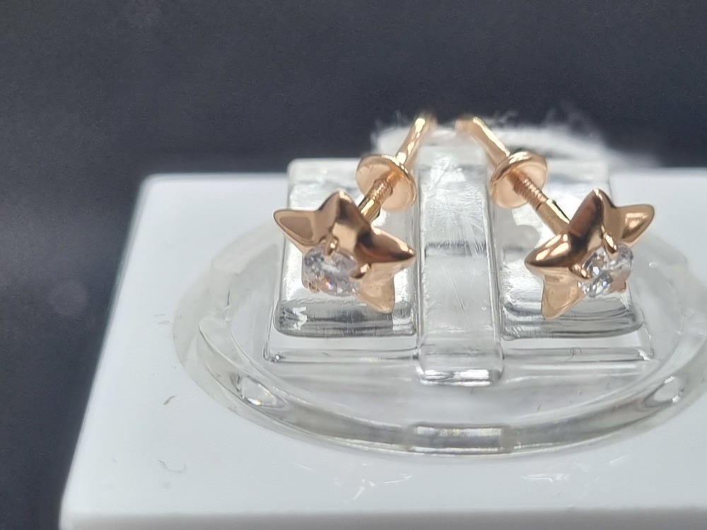 СЕРЬГИ ПУСЕТЫ (Au 585)