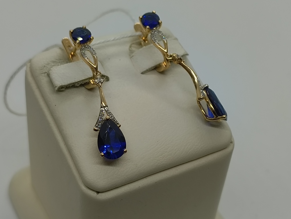 СЕРЬГИ БРИЛЛИАНТ (Au 585)