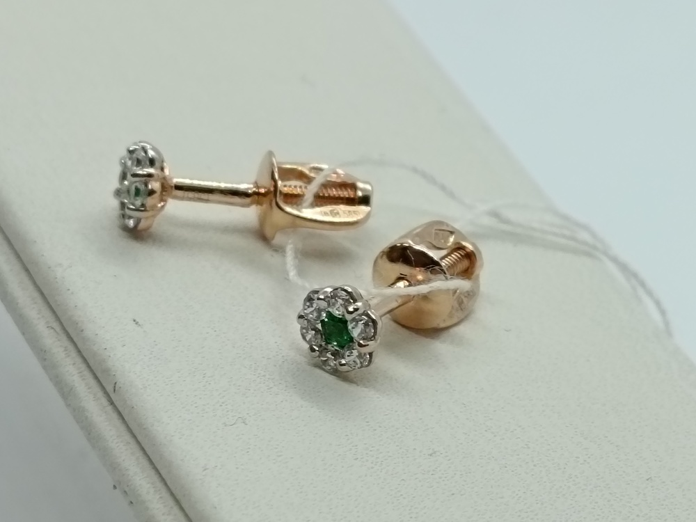 СЕРЬГИ ПУСЕТЫ (Au 585)