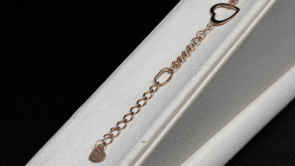 БРАСЛЕТ ПОЛНОВЕСНЫЙ Лав Au 585