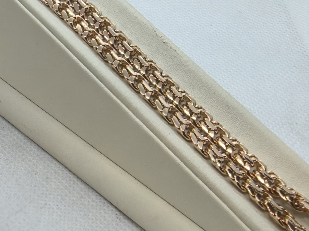 ЦЕПЬ ПОЛНОВЕСНАЯ Бисмарк (Au 585)