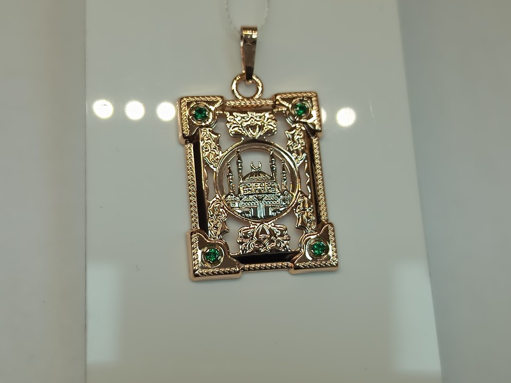 КЗ.27/Мечеть/з585 ПОДВЕСКА МЕЧЕТЬ (Au 585)