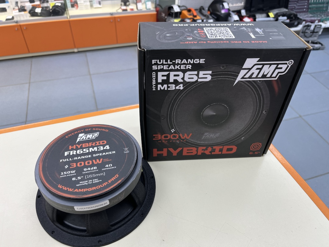 Автоакустика передняя AMP Hybrid FR65M34