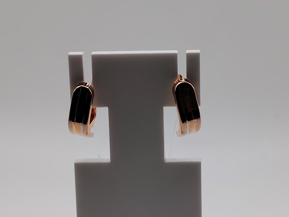 СЕРЬГИ БЕЗ КАМНЯ (Au 585)