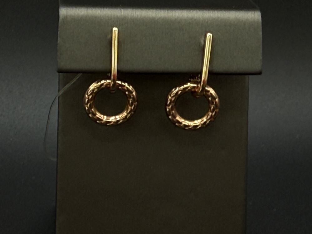 СЕРЬГИ БЕЗ КАМНЯ (Au 585)