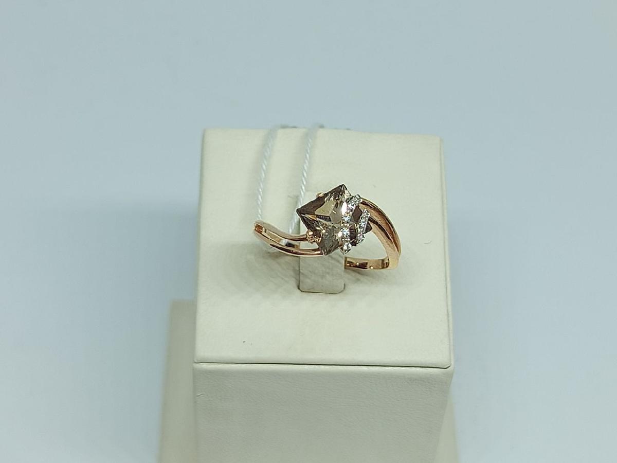 КОЛКМИ585 КОЛЬЦО С КАМНЯМИ (Au 585)