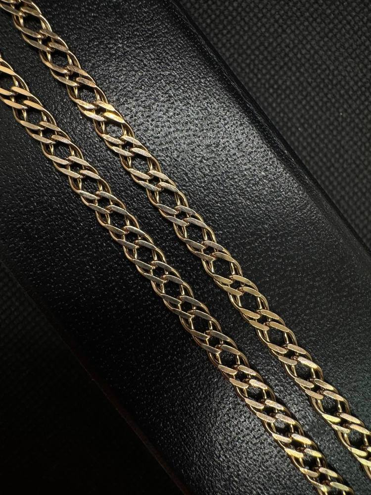 ЦЛР2585 ЦЕПЬ ПОЛНОВЕСНАЯ Ромб двойной (Au 585)