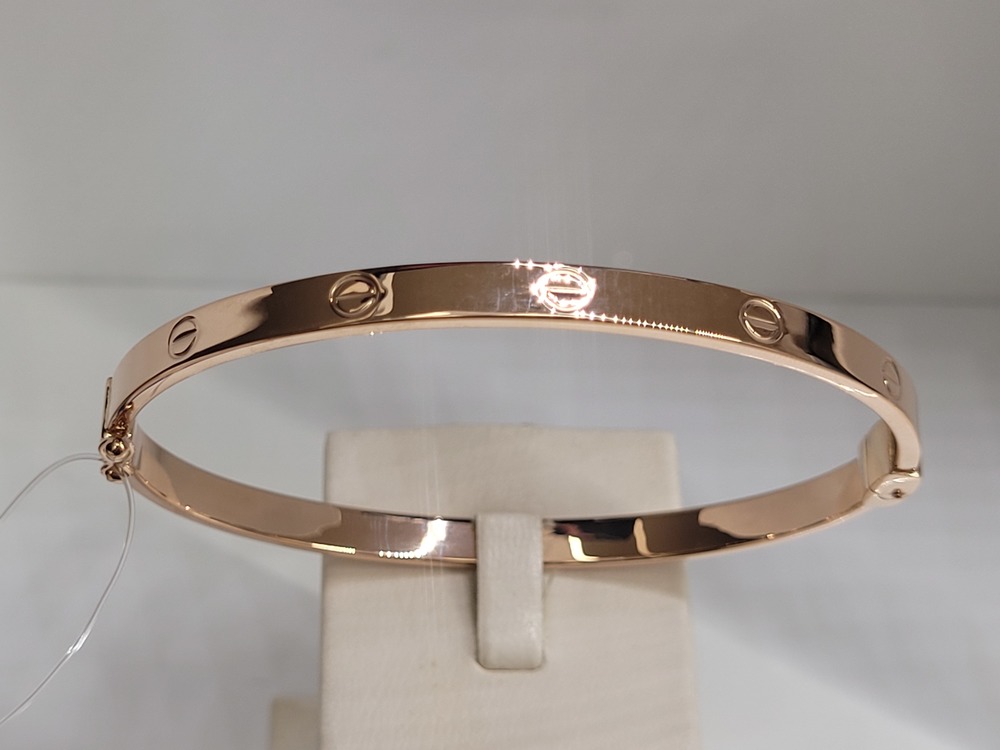 БРАСЛЕТ ЖЕСТКИЙ без камня (Au 585)