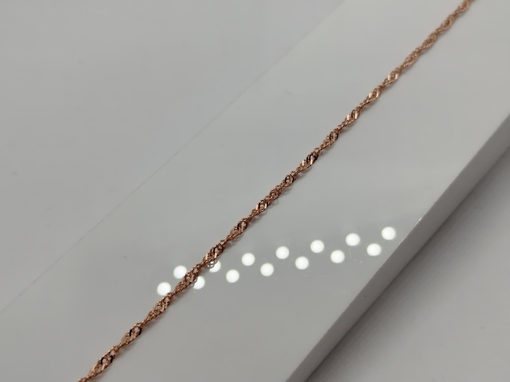 БРАСЛЕТ ПОЛНОВЕСНЫЙ Сингапур Au 585