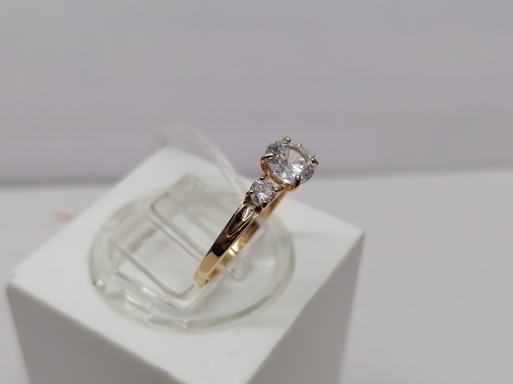 КОЛКМИ585 КОЛЬЦО С КАМНЯМИ (Au 585)