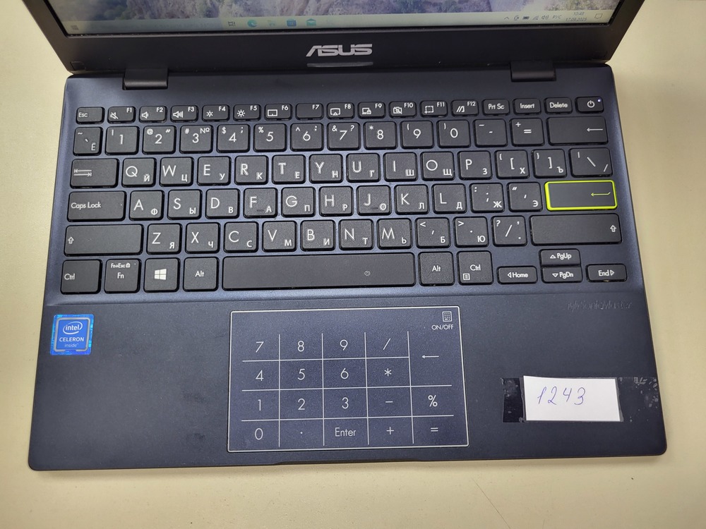 Ноутбук ASUS R214M; Celeron N4020, Intel UHD Graphics 600, 4 Гб, 64 Гб, Нет