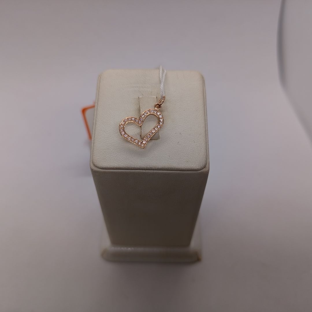 ПОДКМИ585 ПОДВЕСКА С КАМНЯМИ (Au 585)