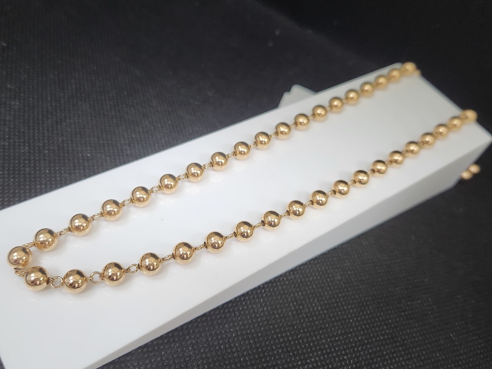 КОЛЬЕ ФАНТАЗИЯ без камня (Au 585)