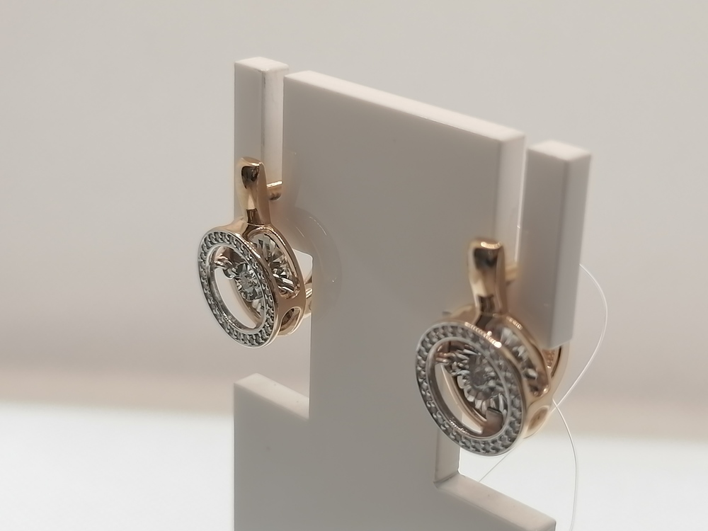 СЕРЬГИ БРИЛЛИАНТ (Au 585)