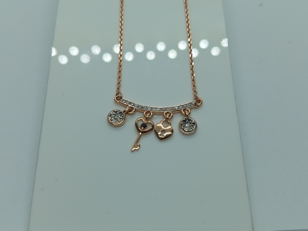 КОЛЬЕ БРИЛЛИАНТ Au 585