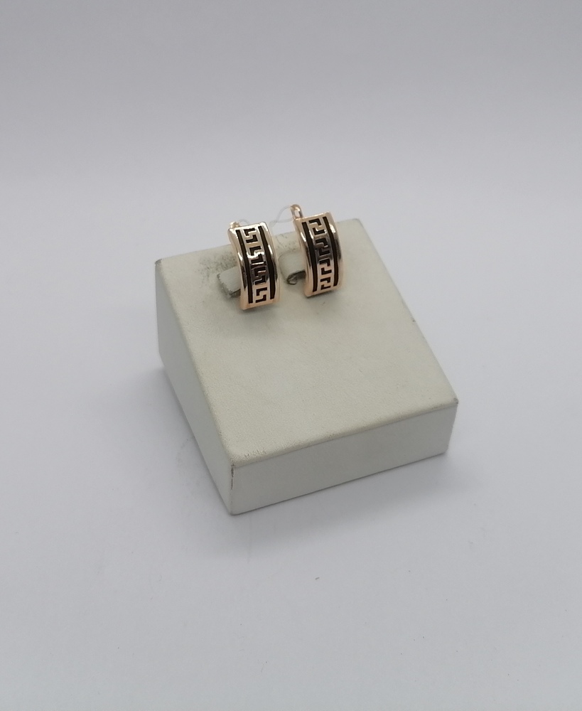 СЕРЬГИ КАУЧУК (Au 585)